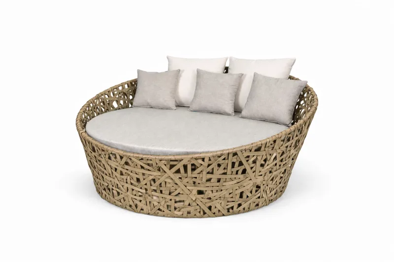 Abstract Loveseat 63"